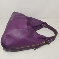 Furla Tote Bag aus Leder in Violett