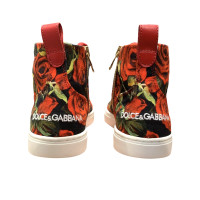 Dolce & Gabbana Trainers Canvas in Red