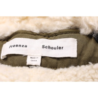 Proenza Schouler Jacke/Mantel aus Viskose in Oliv