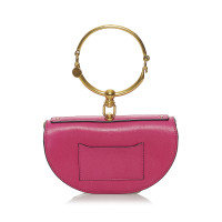 Chloé Nile Minaudiere in Pelle in Rosa