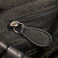 Céline Shoulder bag Leather in Black