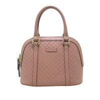 Gucci Shoulder bag Leather in Pink