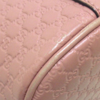 Gucci Shoulder bag Leather in Pink