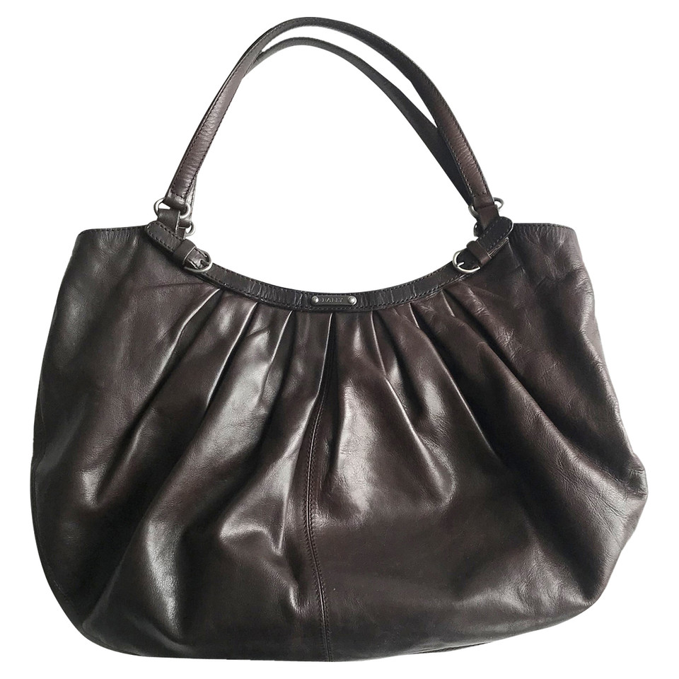 Bally Handbag Leather in Brown