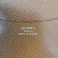 Hermès Vision Agenda Cover Leer in Bruin