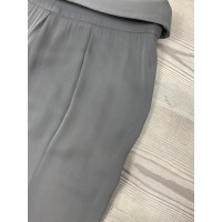 Giorgio Armani Hose aus Seide in Taupe