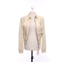 Gucci Jacket/Coat Leather in Cream