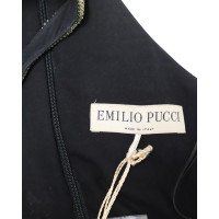 Emilio Pucci Kleid aus Seide in Schwarz