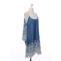 Valerie Khalfon  Kleid aus Baumwolle in Blau