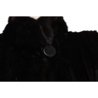 Saga Mink Jacket/Coat Fur in Black
