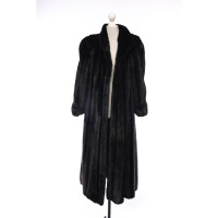 Saga Mink Jacket/Coat Fur in Black