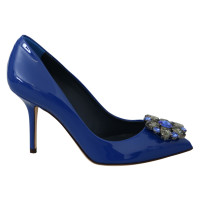 Dolce & Gabbana Pumps/Peeptoes Leer in Blauw