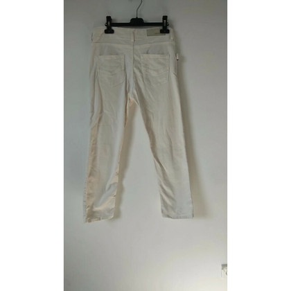 Zadig & Voltaire Paire de Pantalon en Coton en Blanc