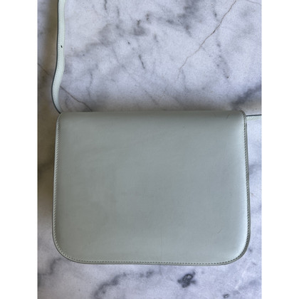 Céline Box Bag Leather in Green