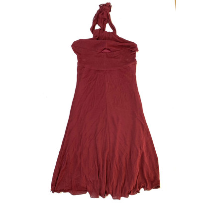 Emporio Armani Kleid aus Viskose in Bordeaux