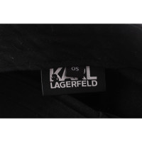 Karl Lagerfeld Cappello/Berretto in Cotone in Nero