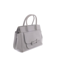 Tod's Double T Tote Bag Leather in Grey