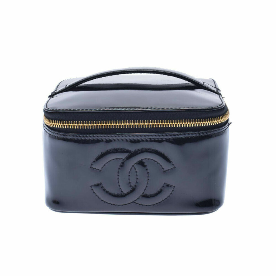 Chanel Vanity Case in Zwart