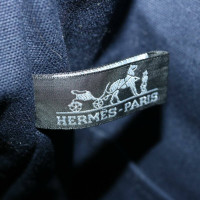 Hermès Tote bag Katoen in Blauw