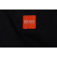 Hugo Boss Jas/Mantel Leer in Grijs