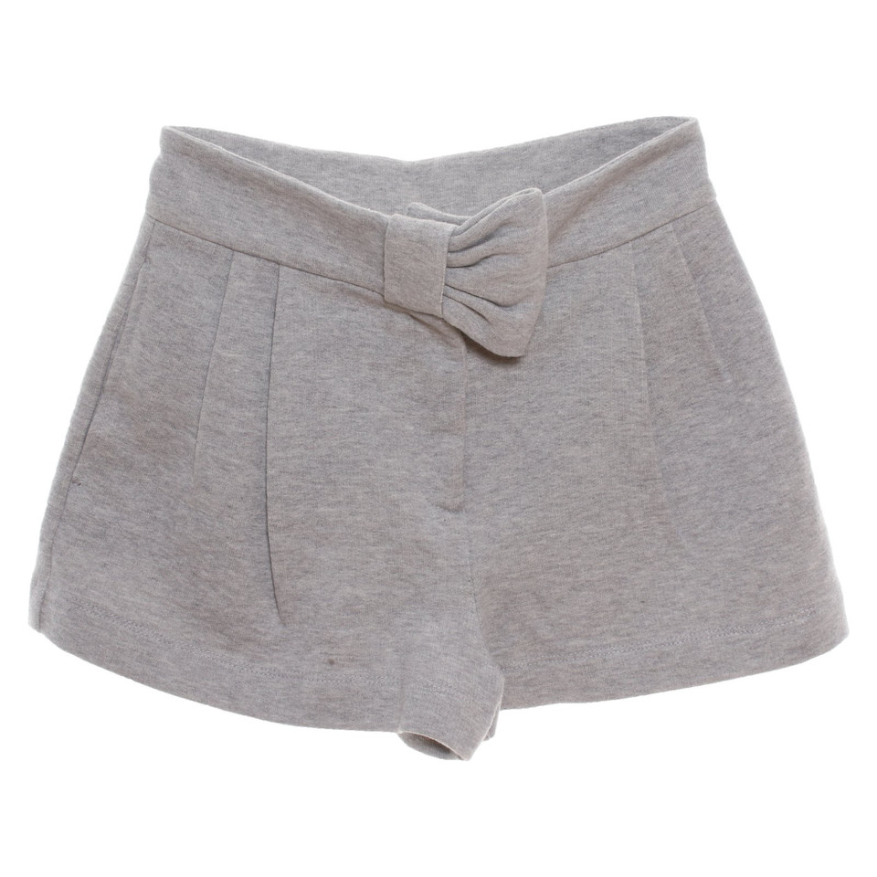 Red Valentino Shorts aus Baumwolle in Grau