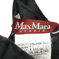 Max Mara Kleid in Schwarz