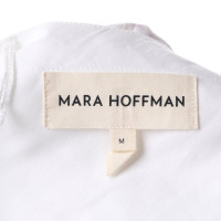 Mara Hoffman Jurk gemaakt van wit katoen