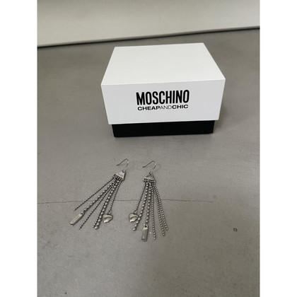Moschino Cheap And Chic Earring in Silvery