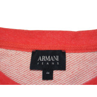 Armani Jeans Tricot en Coton en Rouge