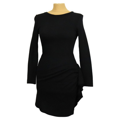 Michael Kors Kleid aus Wolle in Schwarz