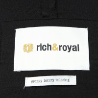 Rich & Royal Cardigan en noir