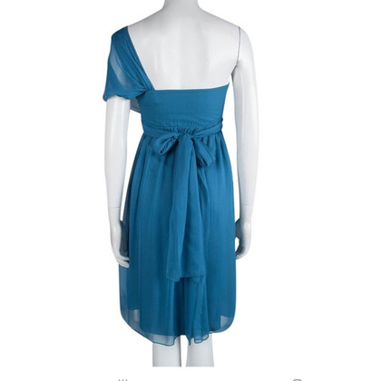 Philosophy Di Alberta Ferretti Kleid aus Seide in Blau