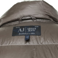 Armani Jeans Jacke/Mantel in Taupe