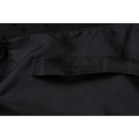 Karl Lagerfeld Kleid aus Seide in Schwarz