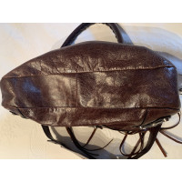 Balenciaga Handbag Leather in Brown