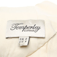 Temperley London Robe en Crème