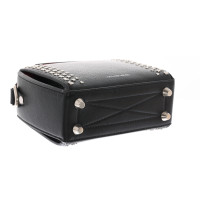 Alexander McQueen Box Bag 16 aus Leder in Schwarz