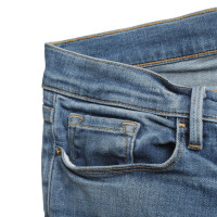Frame Denim Skinny-Jeans in Hellblau