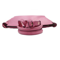 Hogan Umhängetasche aus Leder in Rosa / Pink