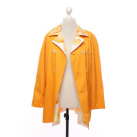 Hermès Veste/Manteau en Soie en Orange