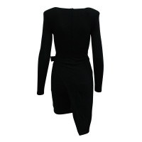 Balmain Kleid aus Wolle in Schwarz