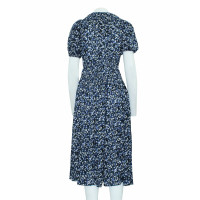 Ulla Johnson Kleid aus Baumwolle in Blau