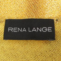 Rena Lange Twinset en or jaune