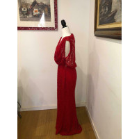 Carolina Herrera Vestito in Cotone in Rosso