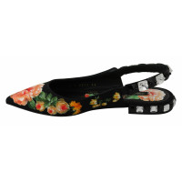 Dolce & Gabbana Slipper/Ballerinas in Schwarz