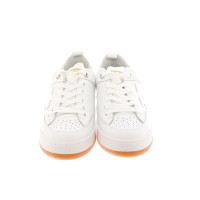 Golden Goose Sneakers Leer in Wit