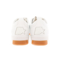 Golden Goose Sneakers Leer in Wit