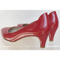 Bally Décolleté/Spuntate in Pelle in Rosso