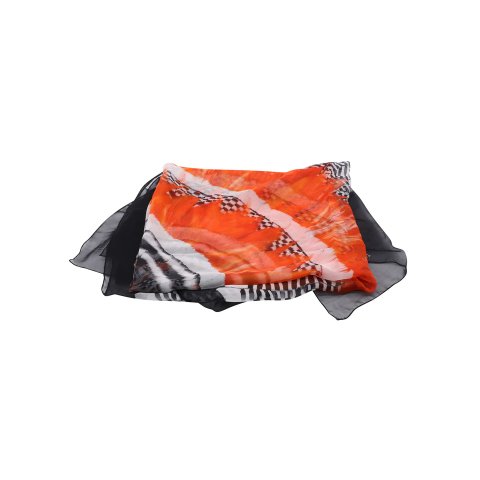 Alexander McQueen Schal/Tuch aus Seide in Orange