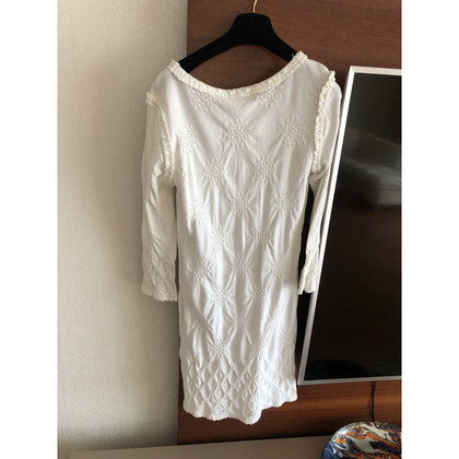 Chanel Kleid aus Viskose in Weiß